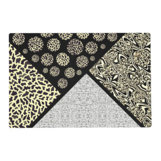 Leopard Abstract Modern Laminated Placemat