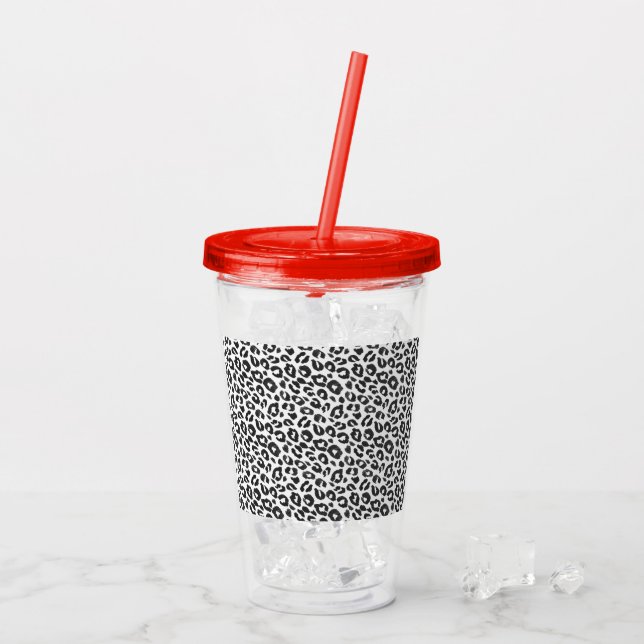 Leopard! Acrylic Tumbler (Back Ice)