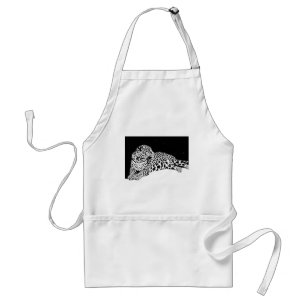 Leopard Adult Apron