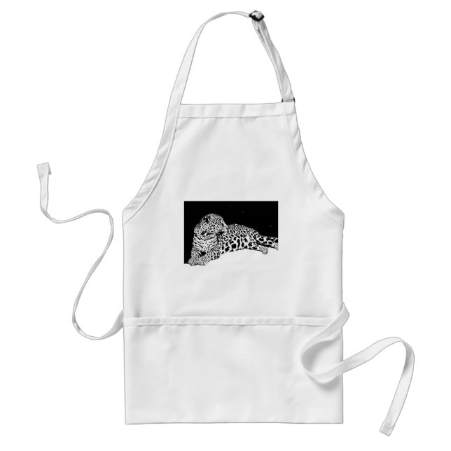 Leopard Adult Apron (Front)
