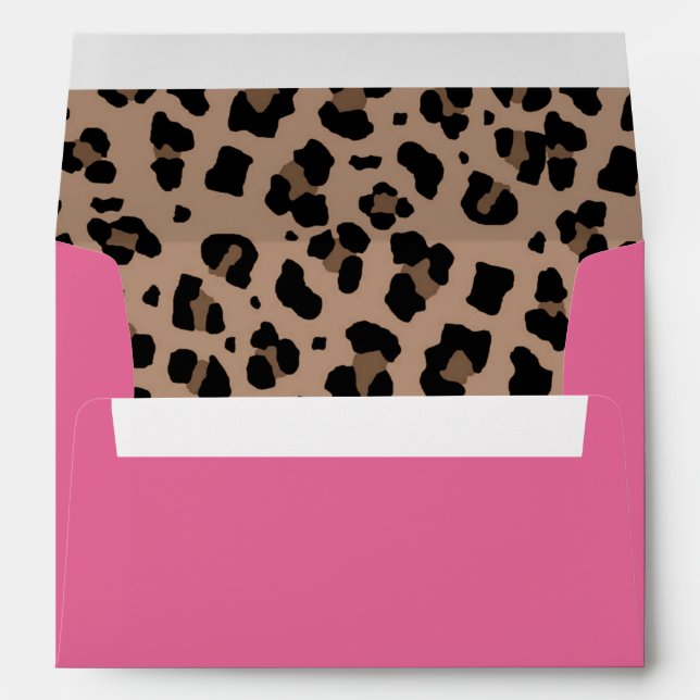 Leopard and Pink Envelope (Back (Bottom))