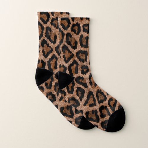 Leopard Animal All_Over_Print Socks