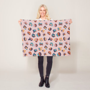 Leopard Animal Fleece Blanket
