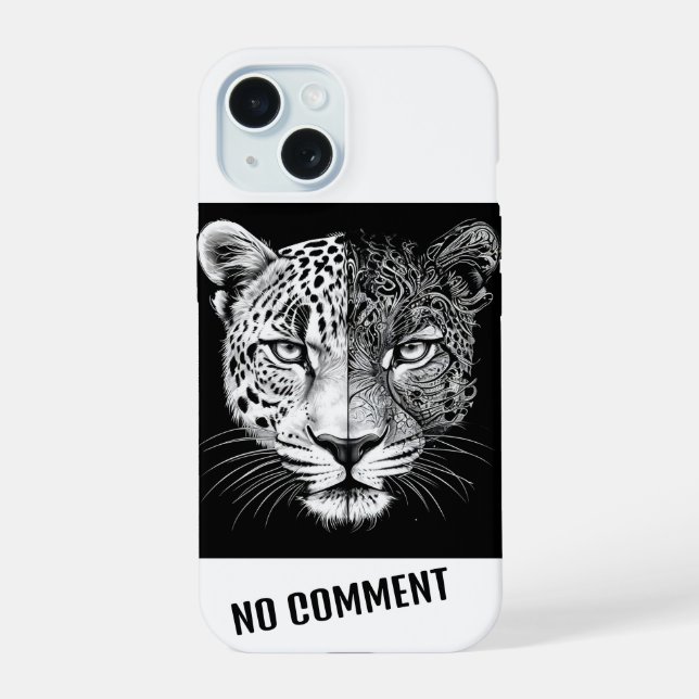Leopard animal iphone case (Back)