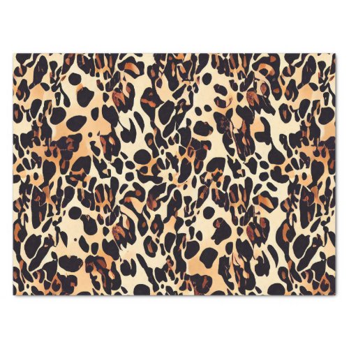 Leopard Animal Print Decoupage Tissue Paper