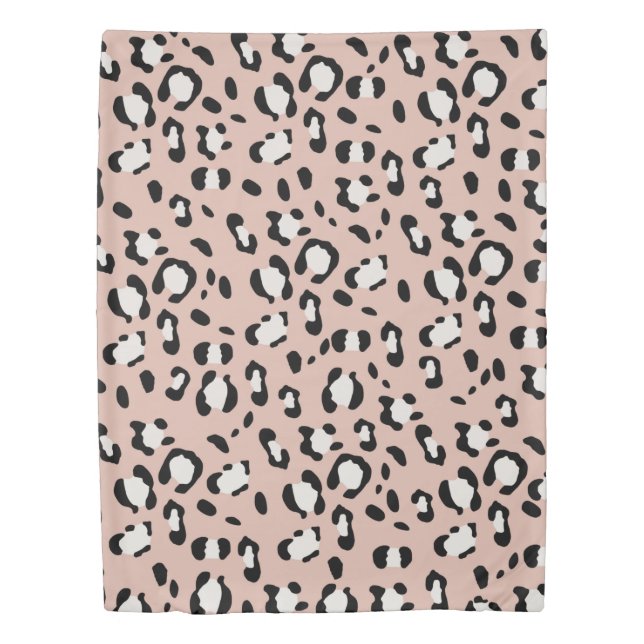 Leopard Animal Print Glam #12 Duvet Cover (Front)