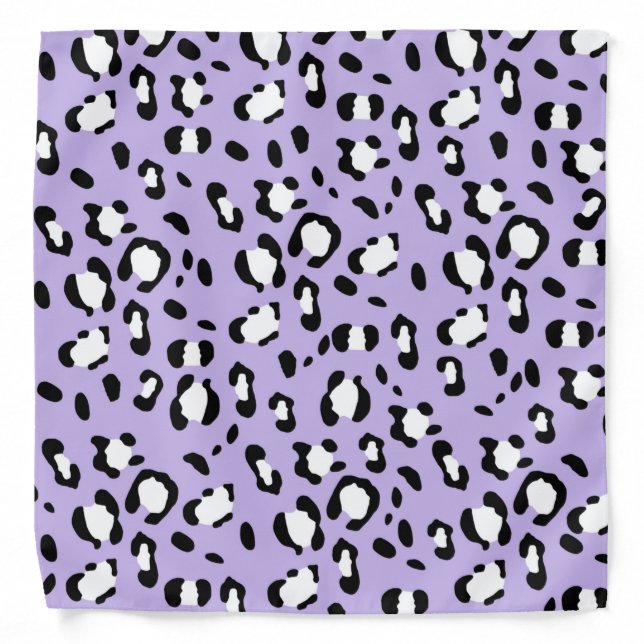 Leopard Animal Print Glam #23 Bandana (Front)
