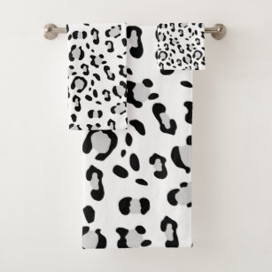 Leopard Print Bath Towels | Zazzle