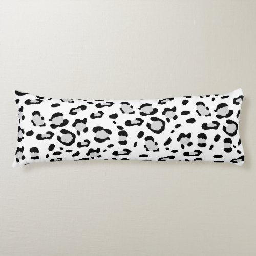 Leopard Animal Print Glam 3 Body Pillow