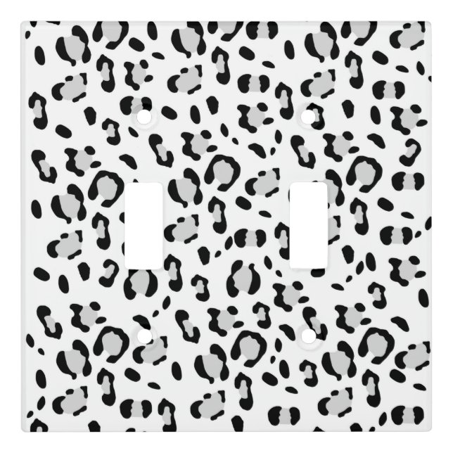 Leopard Animal Print Glam #3 Light Switch Cover (Front)