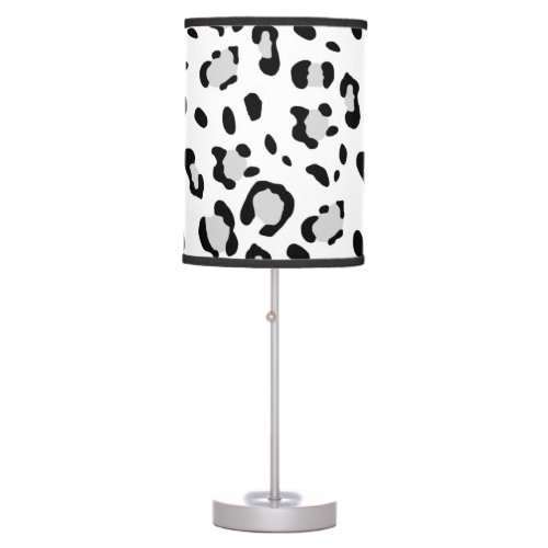 Leopard Animal Print Glam 3 Table Lamp