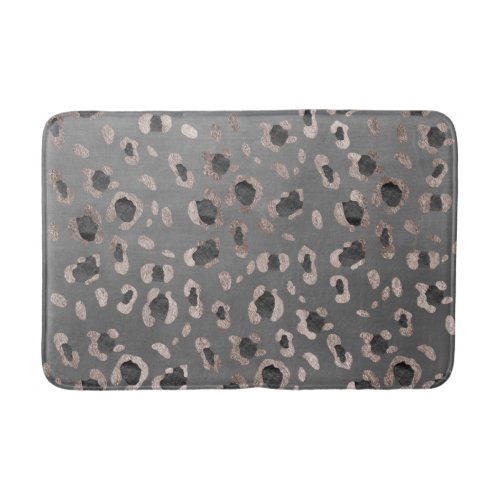 Leopard Animal Print Glam 6 Bath Mat