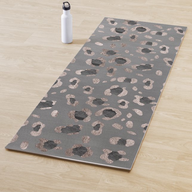 Leopard Animal Print Glam #6 Yoga Mat (In Situ)