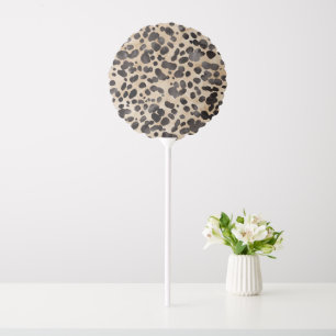 Leopard Animal Print Modern Bridal Shower  Balloon