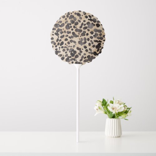 Leopard Animal Print Modern Bridal Shower  Balloon
