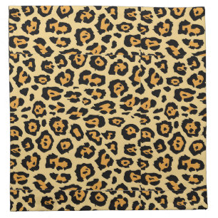 Leopard Animal Print Pattern-25560 Cloth Napkin