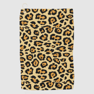 Leopard Animal Print Pattern-25560 Golf Towel