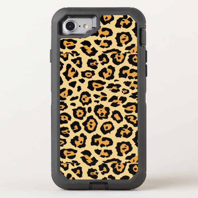 Leopard Animal Print Pattern-25560 Otterbox iPhone Case (Back)