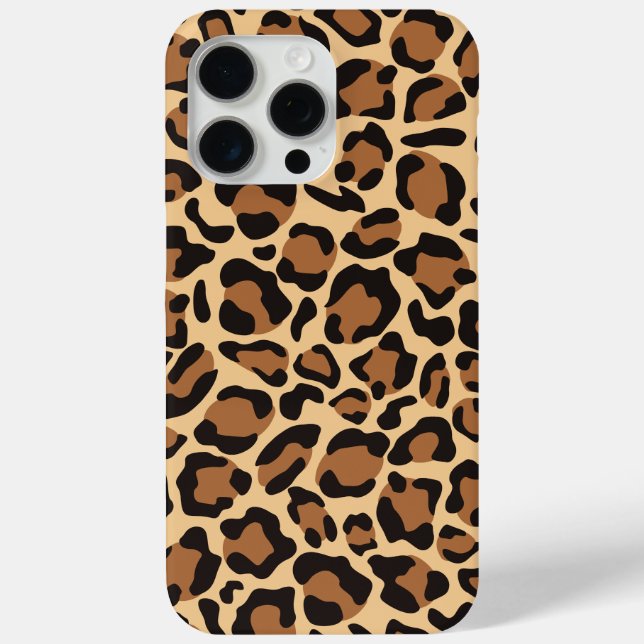 Leopard Animal Print Pattern Case-Mate iPhone Case (Back)