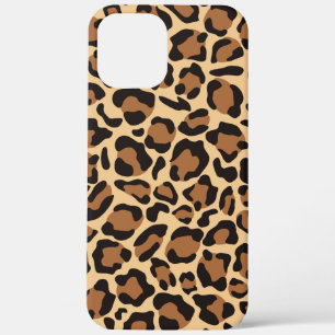 Leopard Animal Print Pattern iPhone 12 Pro Max Case