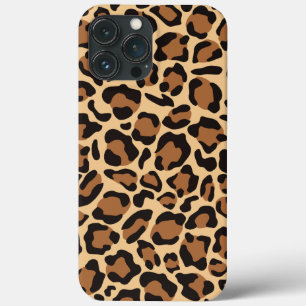 Leopard Animal Print Pattern iPhone 13 Pro Max Case