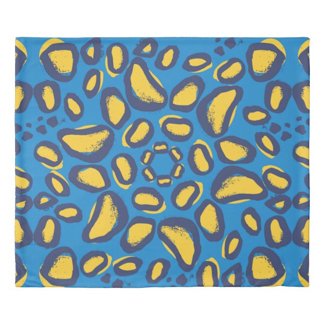 Leopard animal print pattern duvet cover (Front)