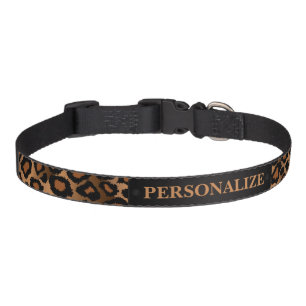 Leopard Animal Print Pet Collar