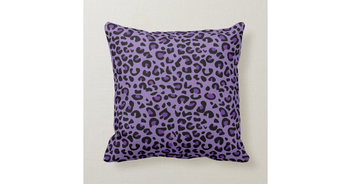 purple leopard pillow pet