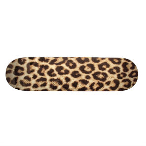 Leopard / Animal Print Skateboard Deck