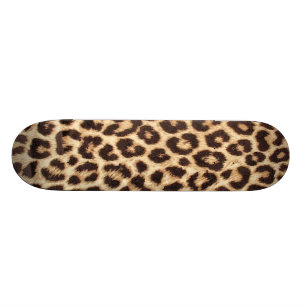 Leopard / Animal Print Skateboard Deck