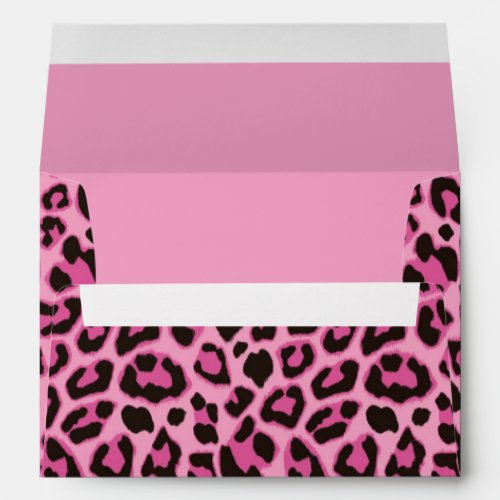 Leopard Animal Print Skin Pattern Envelope