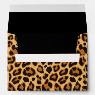 Leopard Animal Print Skin Pattern Envelope