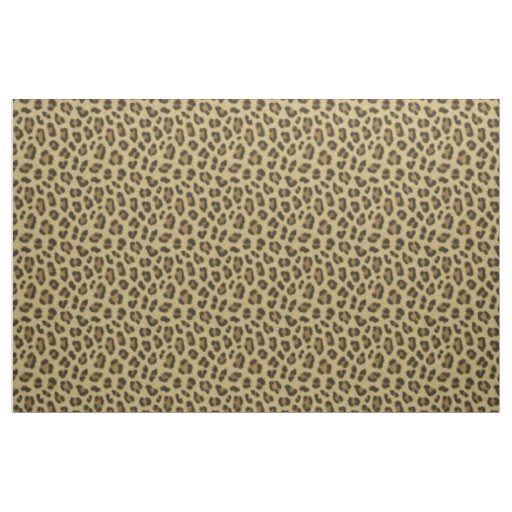 Leopard Animal Print Skin Pattern Fabric