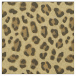 Leopard Animal Print Skin Pattern Fabric