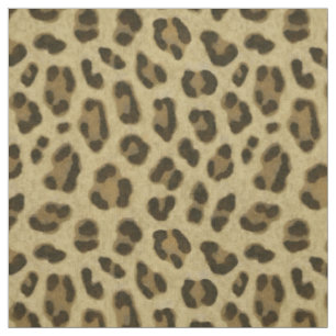 Leopard Animal Print Skin Pattern Fabric