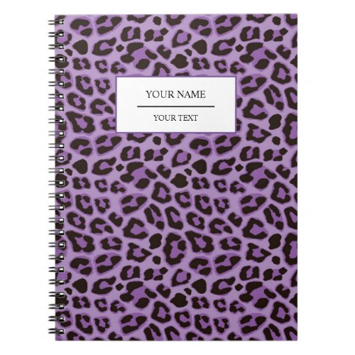 Leopard Animal Print Skin Pattern Notebook