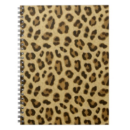 Leopard Animal Print Skin Pattern Notebook