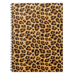Leopard Animal Print Skin Pattern Notebook