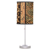 Leopard Animal Print Table Lamp (Front)
