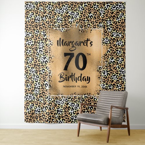 Leopard Animal Print Tapestry