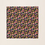 Leopard Animal Print Teal Pink Scarf<br><div class="desc">Leopard Print Pattern Scarve</div>