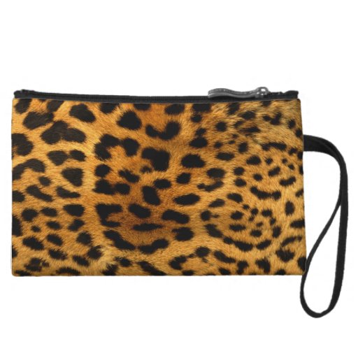 Leopard Animal Print Wristlet | Zazzle