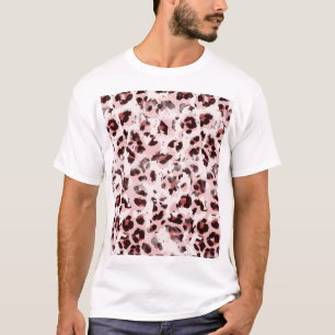 Leopard Animal Skin: Tie Dye Elegance. T-Shirt
