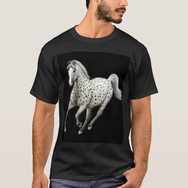Leopard Appaloosa Galloping T-Shirt (Front)