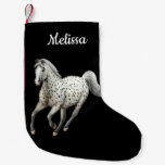 Leopard Appaloosa Horse Christmas Stocking
