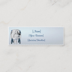 Leopard Appy and Dreamcatcher Business profile car Mini Business Card