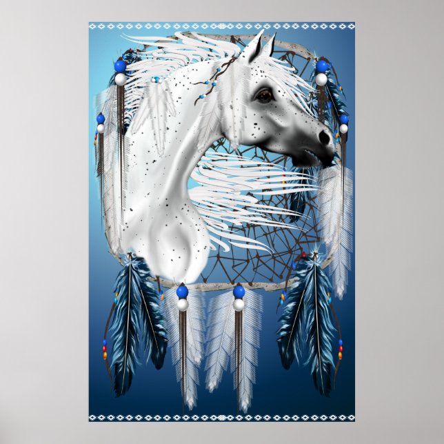 Leopard Appy Dream Catcher Print (Front)