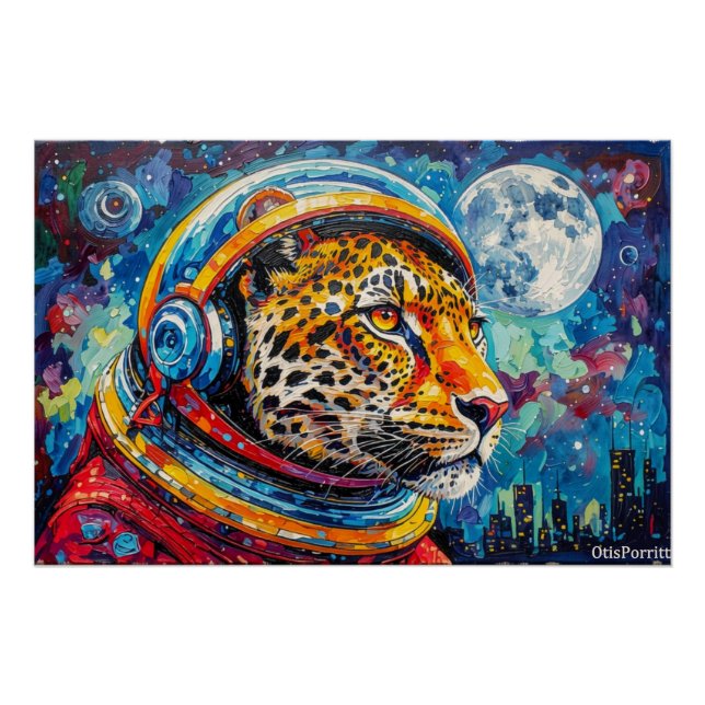 LEOPARD ASTRONAUT-COMING HOME 12 POSTER (Front)
