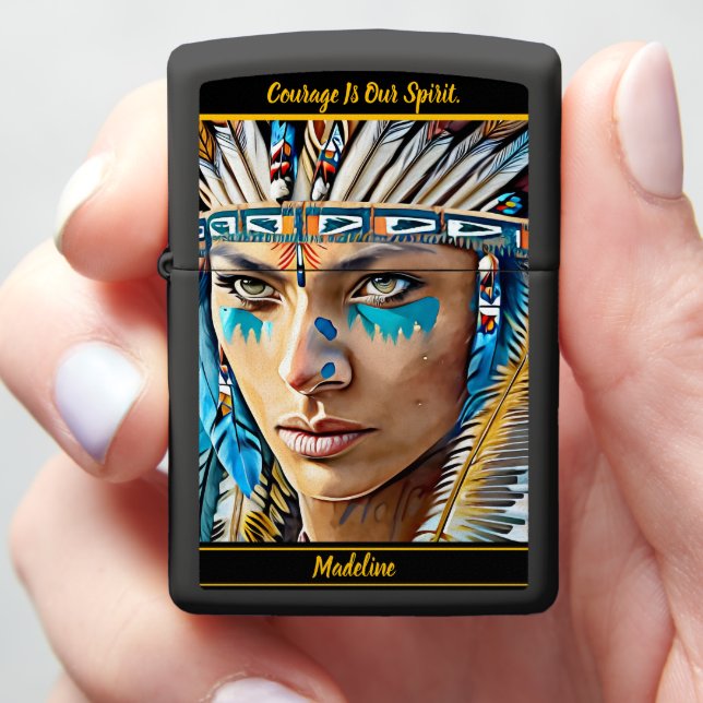 Leopard Aura: Colorful Motion Serenity Zippo Lighter (In Hand)