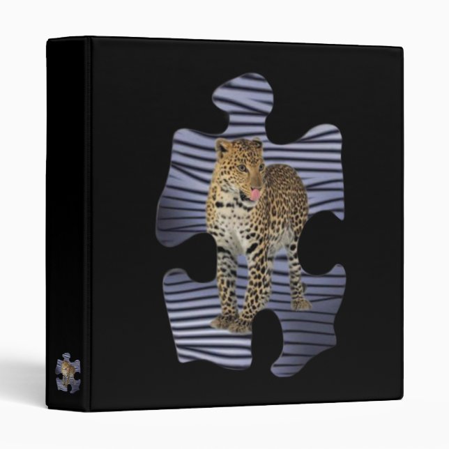 Leopard Avery Binder (Front/Spine)